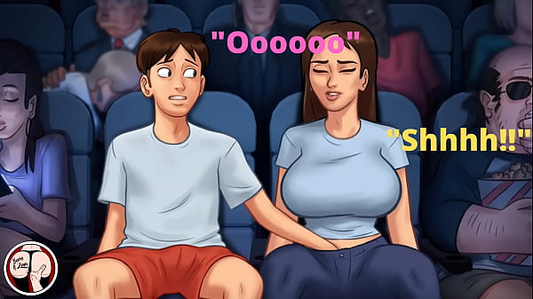 Stepsister:”Make me cum in cinema now”