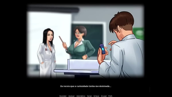 Summertime Saga ep 95 – Fiz a professora gozar usando controle remoto